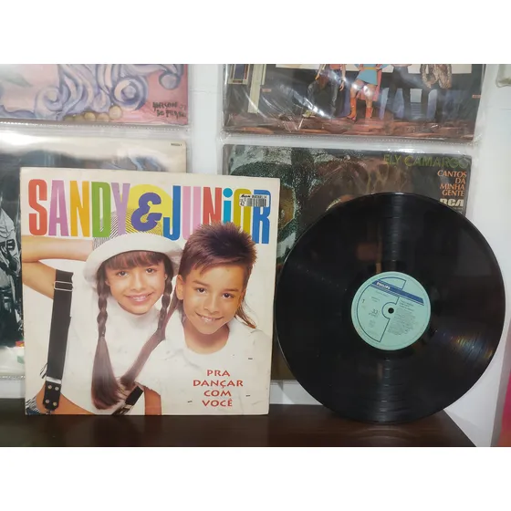 Lp - Sandy E Junior / Prá Dançar Com Você / Philips / 1994