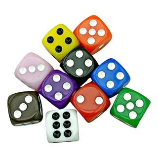 Combo Dados 10mm Redondeado Color X35 Juego De Mesa X Mayor Combo Dados 10mm Redondeado Color X35 Juego De Mesa X Mayor