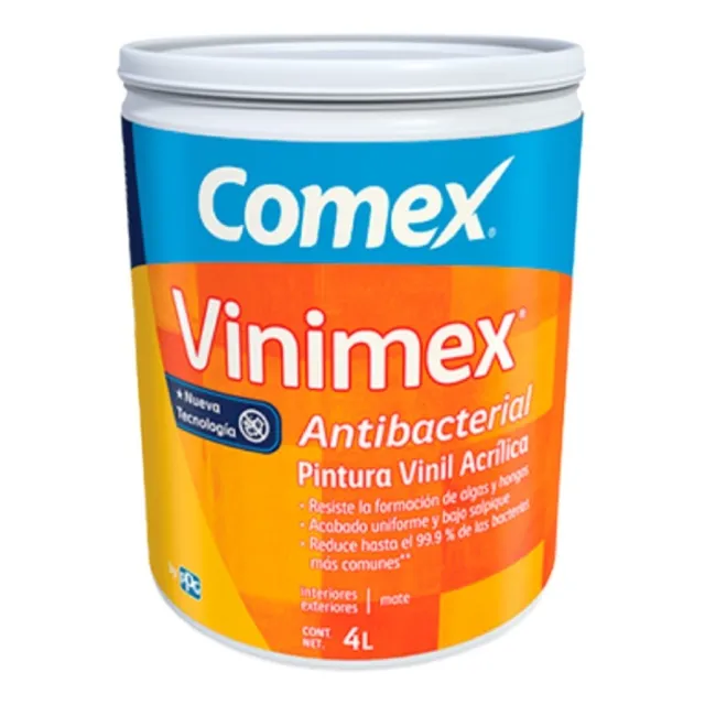 Galón Pintura Satinada Vinimex Comex Colores 100% Lavable