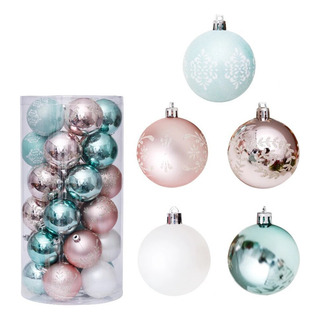 A Cb 30 Piezas De Adornos De Bolas Navideñas Irrompibles De A Cb 30 Piezas De Adornos De Bolas Navideñas Irrompibles De