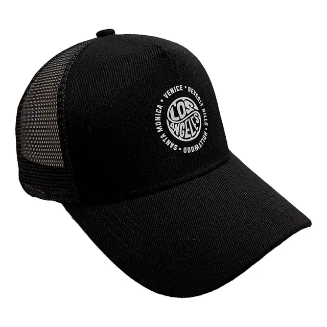 Gorra Ny Y La Bordado 3d Baseball Algodón Hebilla C Y Plana