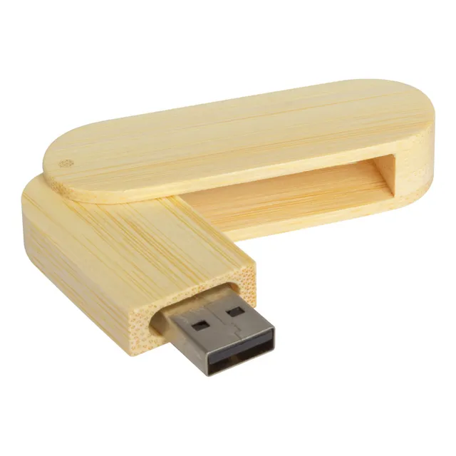 Pendrive Usb 64gb De Bamboo