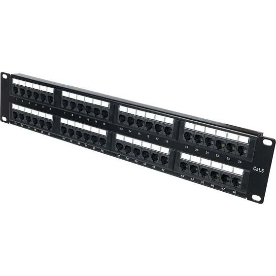 Patch Panel Universal Cat.6 48 Portas