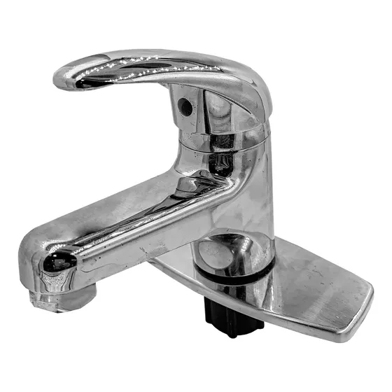 Llave Griferia Monomando Para Lavamanos Cromada Aqua Plus