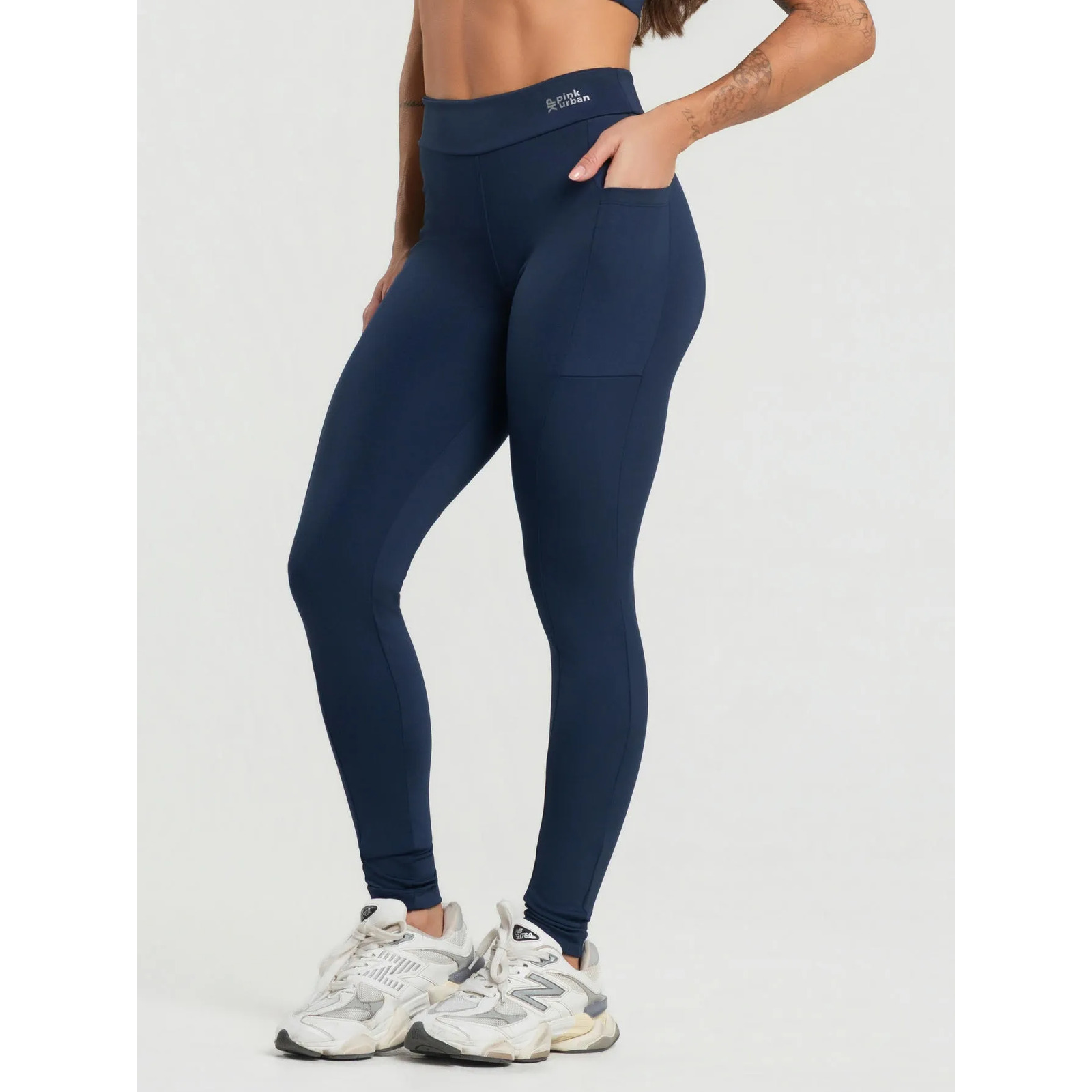Calça Legging Feminino Bolso Cintura Alta Balance Calça Legging Feminino Bolso Cintura Alta Balance