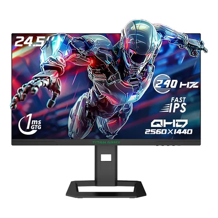 Monitor Gaming Titan Army 24.5  240hz Qhd 2560x1440 Ips 1ms
