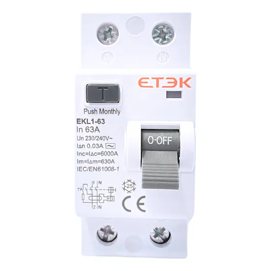 Disjuntor Monopolar Diferencial Residual 1p+n 25/40/63a Etek