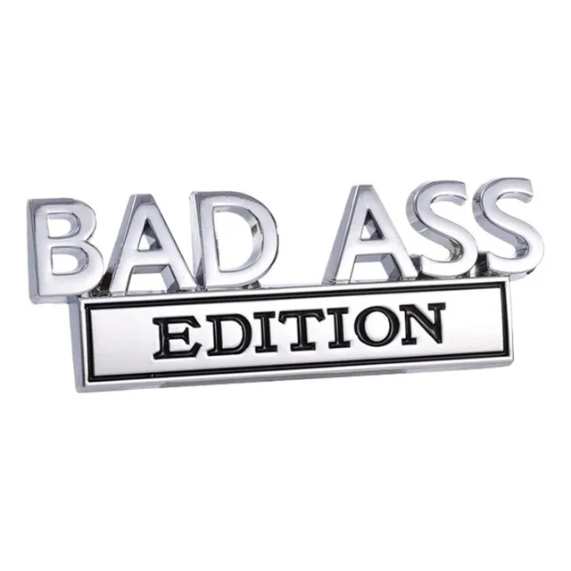 Bad Ass Emblema Cromadas Insignia Accesorios Para Universal