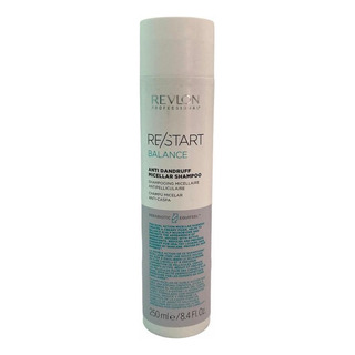 Shampoo Micelar Anti Caspa 250ml Revlon Restart Shampoo Micelar Anti Caspa 250ml Revlon Restart