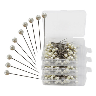 300 Pcs Alfileres Cabeza De Perla Decoración Ramo 55 Mm 300 Pcs Alfileres Cabeza De Perla Decoración Ramo 55 Mm