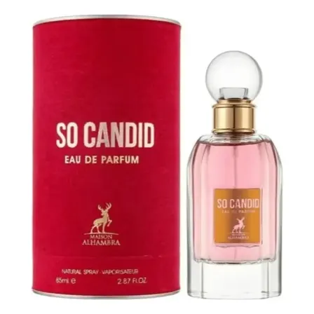Perfume Árabe Maison Alhambra So Candid Eau De Parfum 85 Ml