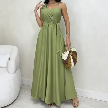Vestido Longo Festa Feminino