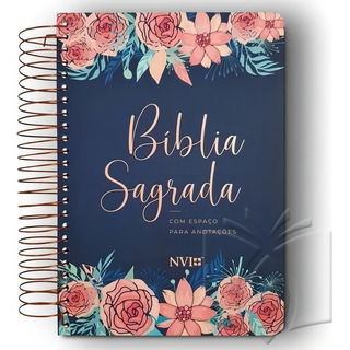 Bíblia Anote Nvi Letra Normal Espiral - Capa Rosas, De Sbi. Editorial Geográfica Editora Ltda, Capa Dura, 3º Edição Em Português, 2020 Bíblia Anote Nvi Letra Normal Espiral - Capa Rosas, De Sbi. Editorial Geográfica Editora Ltda, Capa Dura, 3º Edição Em Português, 2020