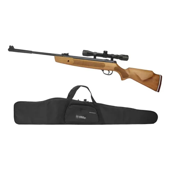 Carabina Pressão Striker 1000x Hatsan Gr60kg 5.5 + Kit 4x32 