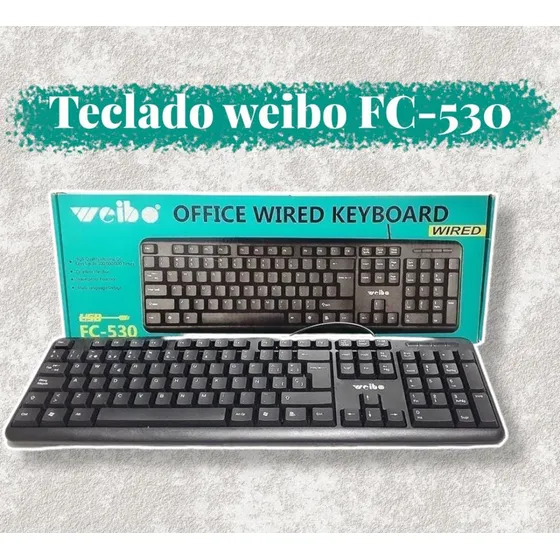 Teclado Alámbrico Con Cable Usb Para Pc