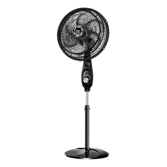 Ventilador de Coluna 30cm Turbo, Mondial, Preto/Prata, 60W 6 Pás VT-30C-NB