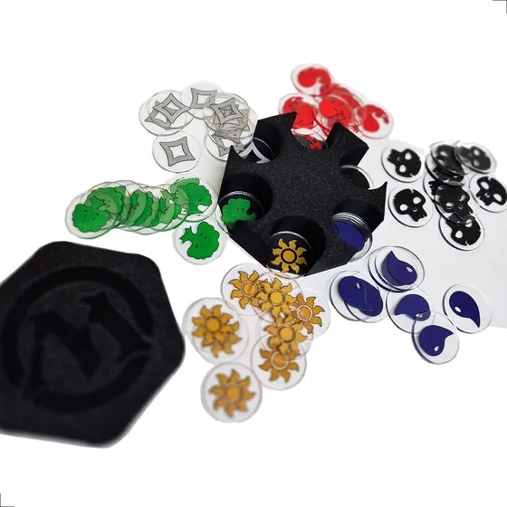 Marcadores Magic: The Gathering - Tokens Mana 60 Cartas