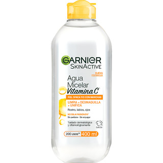 Garnier Skin Active Agua Micelar Con Vitamina C 400 Ml Garnier Skin Active Agua Micelar Con Vitamina C 400 Ml