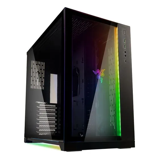 Gabinete Gamer Aquario Lian Li Dynamic Razer Edition Rgb Mid