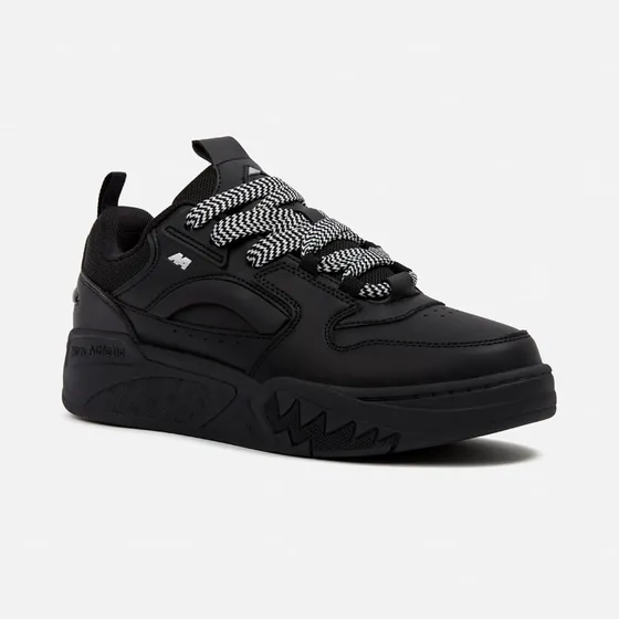 Zapatillas New Athletic Skateboarding Kuel102 Negro/blanco H