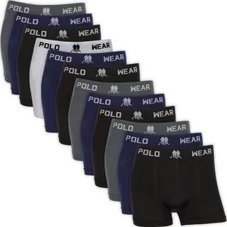 Kit 12 Cuecas Boxer Polo Wear Microfibra Sem Costura Atacado Kit 12 Cuecas Boxer Polo Wear Microfibra Sem Costura Atacado