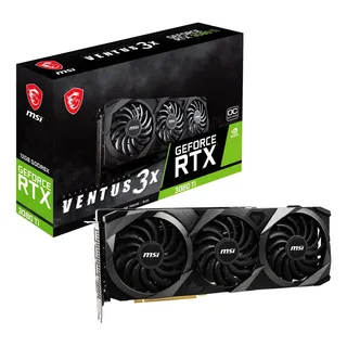 Placa de vídeo Msi Rtx 3080 Ti Suprim X 12gb GDDR6x Placa de vídeo Msi Rtx 3080 Ti Suprim X 12gb GDDR6x