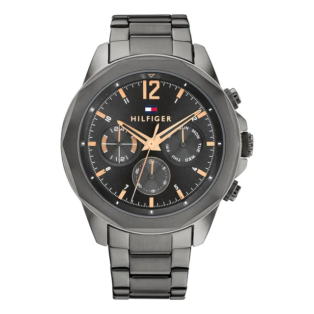 Tommy Hilfiger Hombre Multifunción Caja De Acero Ndxqu