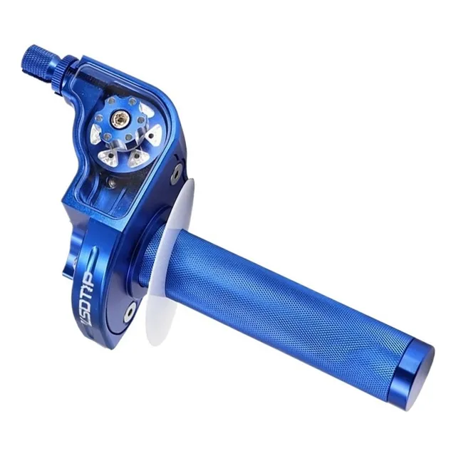 Para Manopla De Acelerador De Alumínio Cnc Azul T
