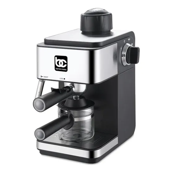 Cafetera Espresso 4 Tazas- Bene Casa-bc-99189