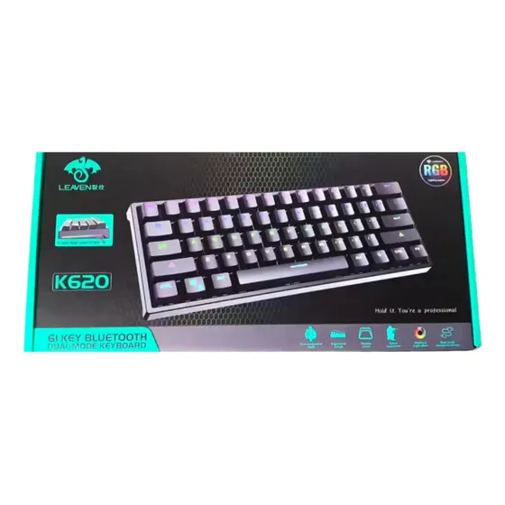 Teclado Mecanico K620 Switch Azul