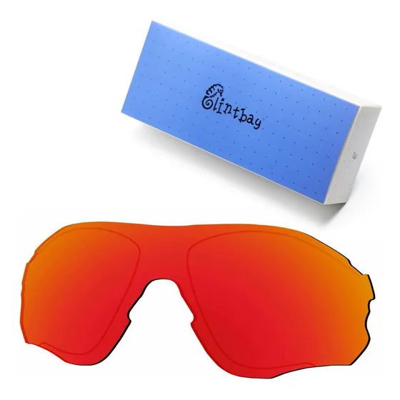 Lente Polarizada P/ Oakley Evzero Path Oo9308 Vermelha Fire