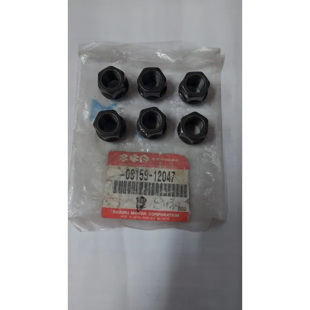 Tuercas Rueda Super Carry Suzuki # 09159-12047 Jgo 6unidades
