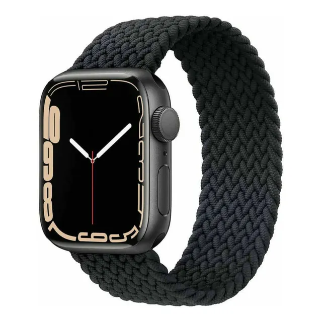 2 Correas Nylon Loop Unicolor Apple Watch Smartwatch
