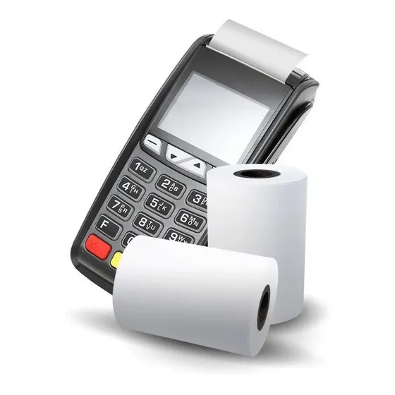 2 Rollos De Papel Termico De 57x40 Para Punto De Venta 