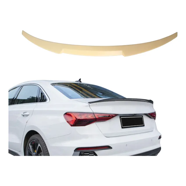 Aleron Spoiler Trasero Para Audi A3 S3 Rs3 Sedan 2021 - 2025