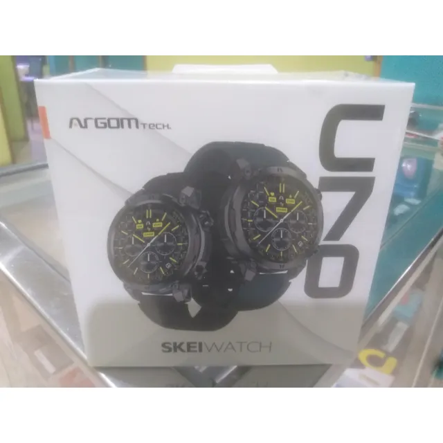 Reloj Inteligente Argom Tech Skeiwatch  C70 Arg-wt-6070bk 