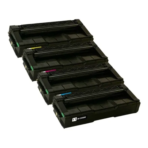 Kit Cartucho De Tóner Para Ricoh C250h M C250fw P C301w