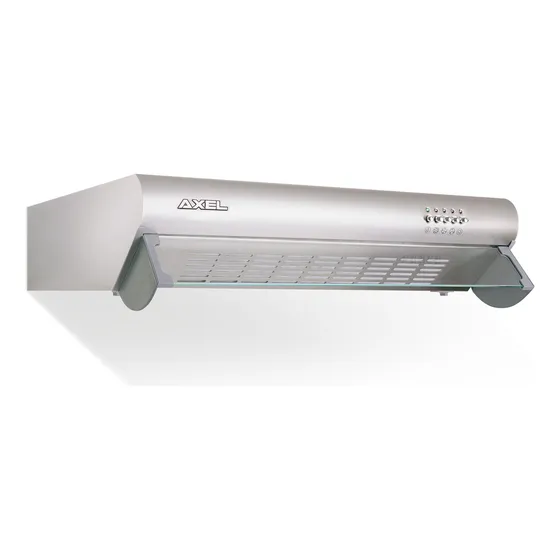 Extractor Purificador De Cocina Axel Ax800i Con Y Sin Salida Color Acero inoxidable