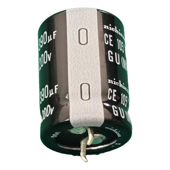 2x Capacitor Eletrolitico 390uf/200v Snap-in 105° 22x30mm
