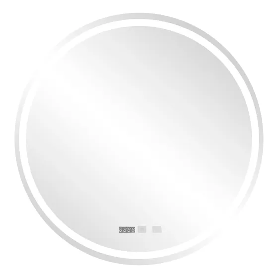 Espejo Circular Con 3 Tipos De Luces Led Decorativo X70cm