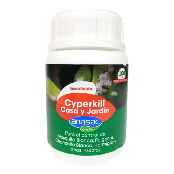 Insecticida Cyperkill Casa Y Jardin 100 Cc