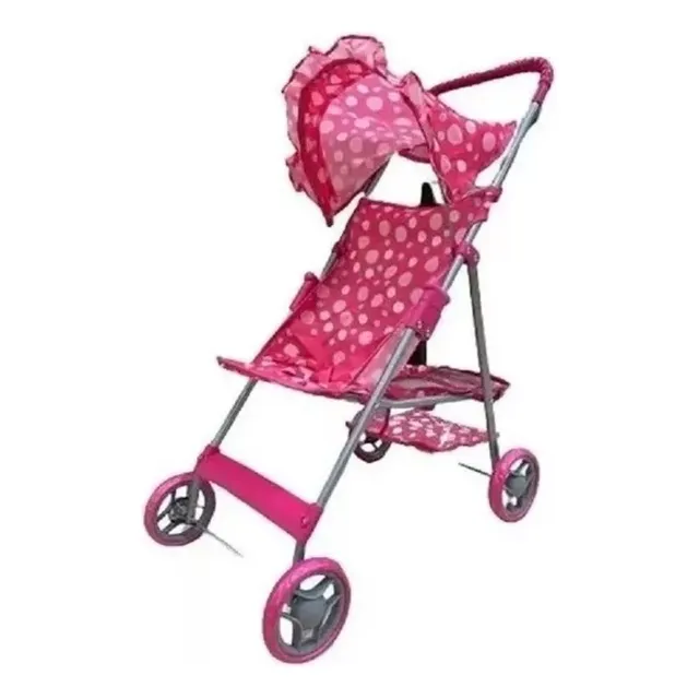 Cochecito De Muñecas Con Canasto Y Capota - Jem 9304 Premium
