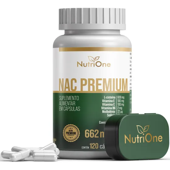 Nac Fórmula Premium 8 Ativos Concentrados 120 Caps - Nutrione
