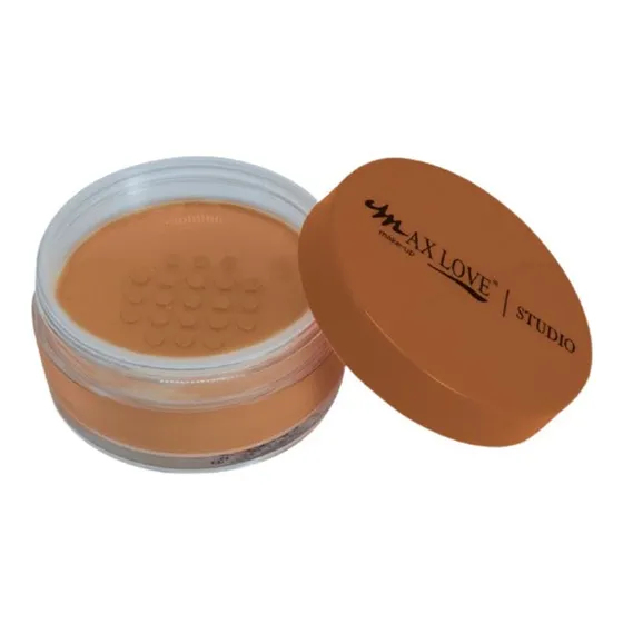 Polvo De Acabado Para Pieles Oscuras Y Negras  Max Love Dark