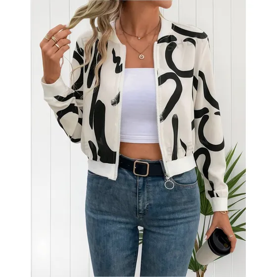 Campera Bomber Shein Mujer Ultra Liviana Primavera Verano