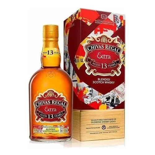 Whisky Chivas Extra 13 Años 1 Litro Con Estuche