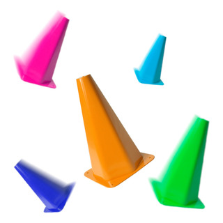 Kit Funcional Treino Agilidade 10 Cones Kit Funcional Treino Agilidade 10 Cones