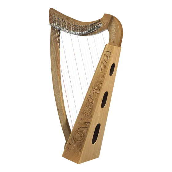Arpa Celta De Nogal Design Toscano 22 Cuerdas 89,99 Cm
