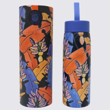 Garrafa Estampada Térmica Farm Alto Verão 750ml Original Nf