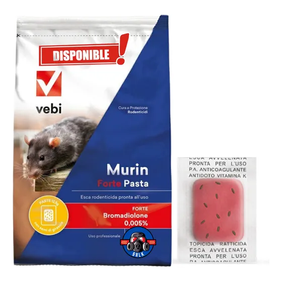 Cebo En Pasta Para Ratones Ratas Tipo Deadline 1 Kg